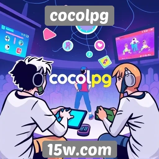 Como o cocolpg promove interatividade entre jogadores